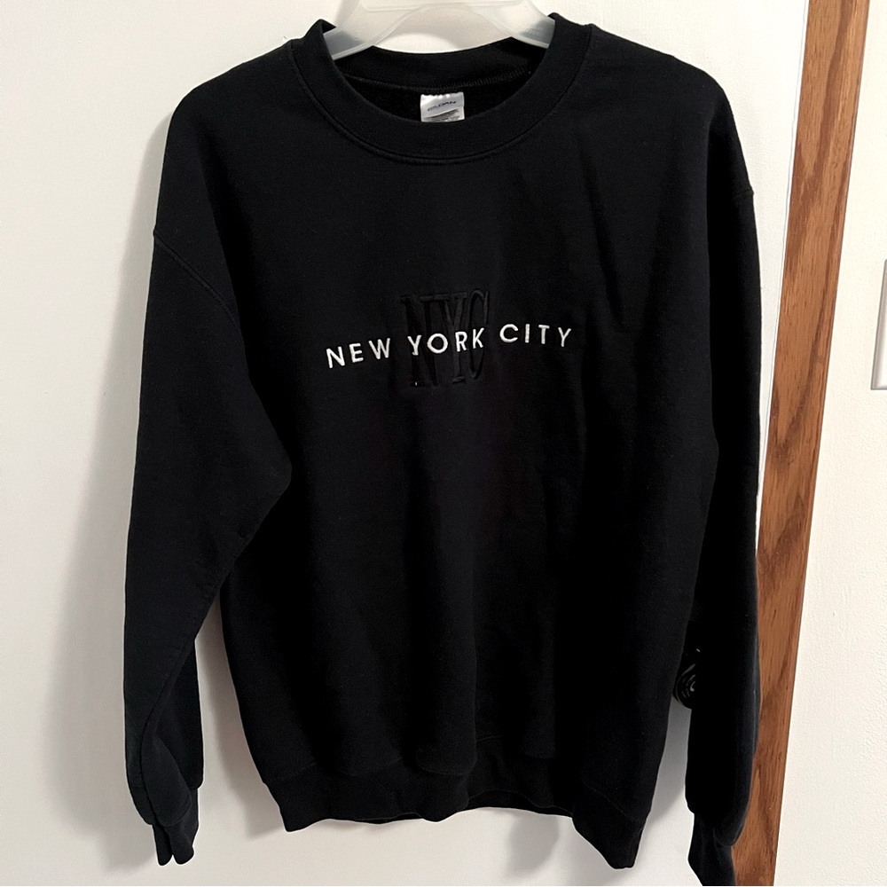 Black NYC sweatshirt size M bought in NYC.